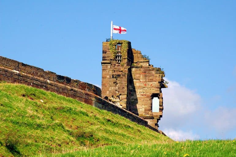 Haunted Castles In England: 5 Spooky English Castles 1 Tutbury: haunted castle in heart of england