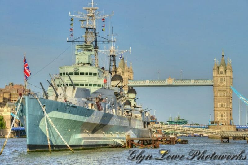 HMS Belfast (C35) - London by Glyn Lowe Photoworks. HMS Belfast photo