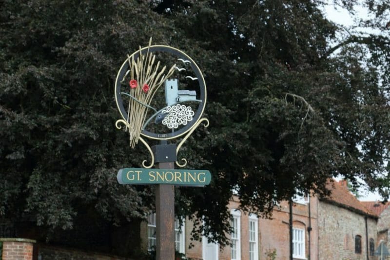 Top 10 Strange English Place Names | Great Snoring, Crapstone & More 3 Strange English Place Names: Great Snoring photo