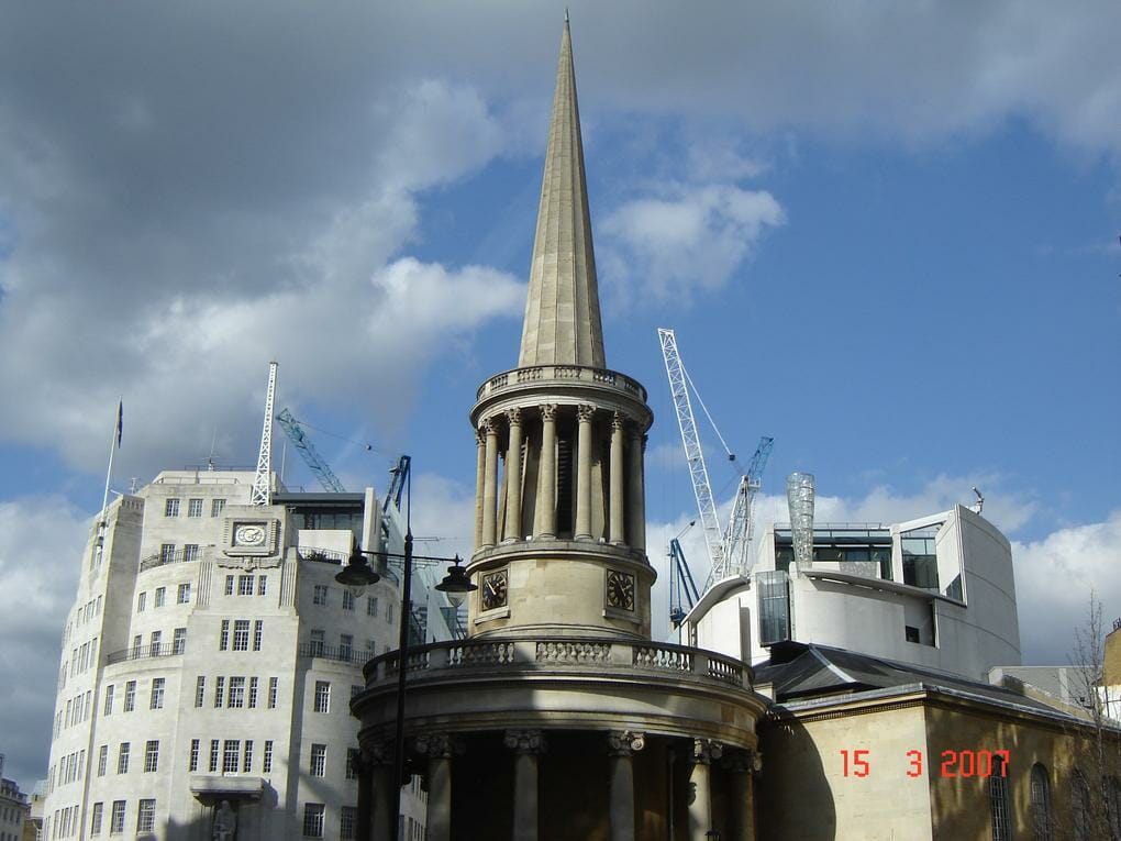 11 Historic London Churches To Visit 2 Broadcasting-House-2007
