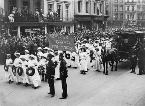 A Suffragette March