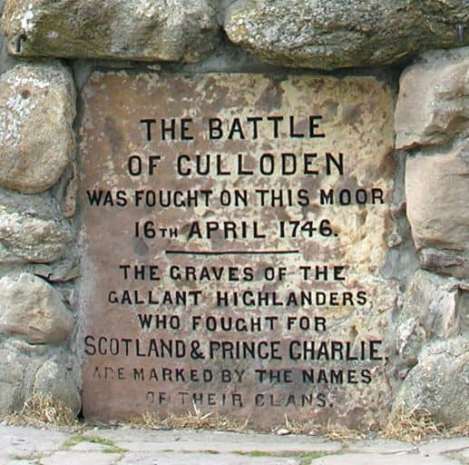 UK Historical Events In April 2 Battle of Culloden Moor (16 April 1746)