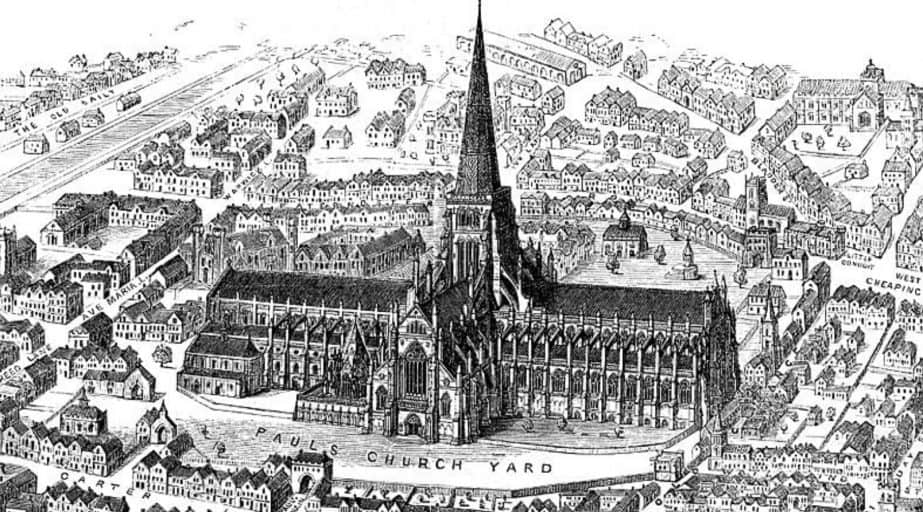 St Paul’s Cathedral, London 1 old st pauls cathedral