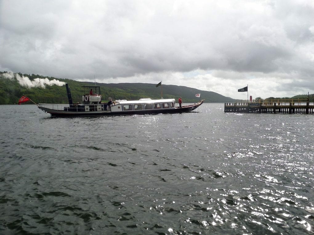Region In Focus: Lake District 5 Steam_Launch_on_Coniston_Water,_Lake_District_(14007231398) (1)