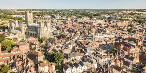 View-of-Summer-in-Canterbury-Kent-England