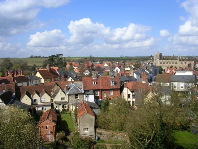 20 Gorgeous Suffolk Villages: Quintessential England 13 clare suffolk