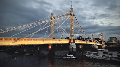 Albert Bridge, London, England
