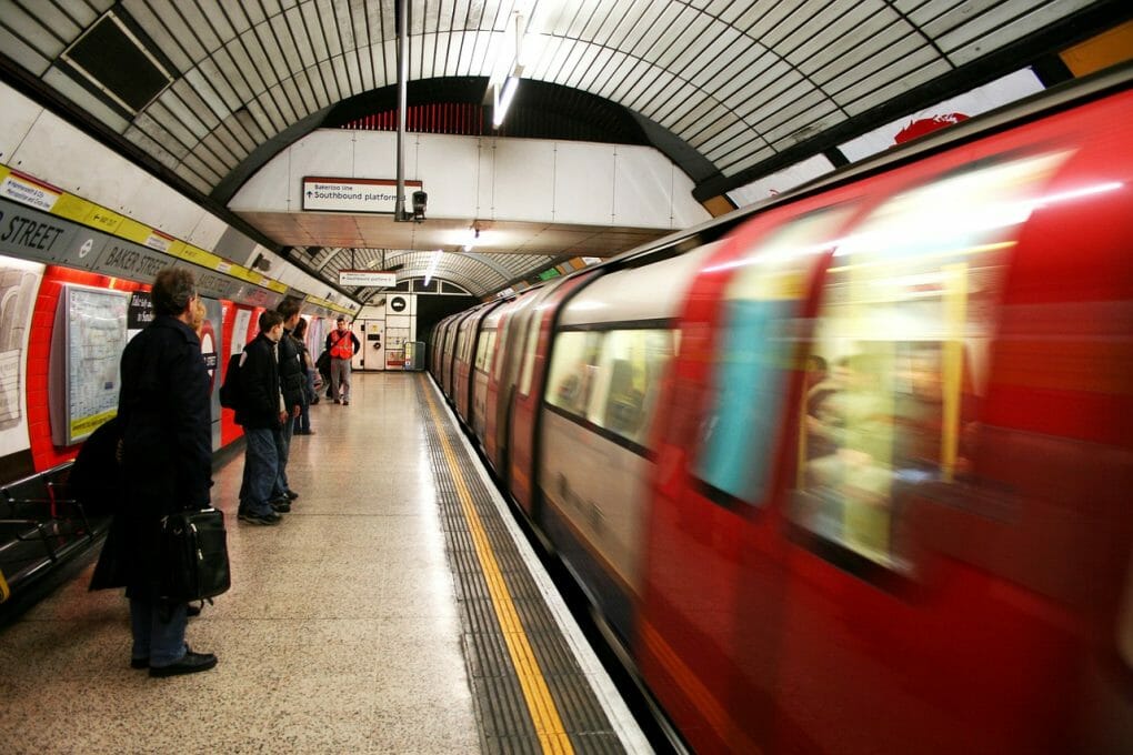london underground photo