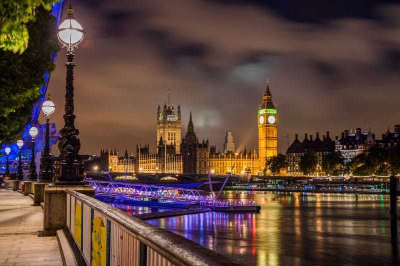 English Cities At Night Gallery