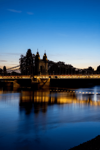 Hammersmith Bridge, London, UK
