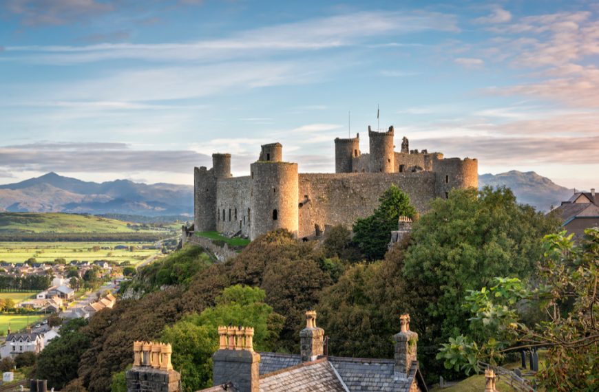 harlech castle wales