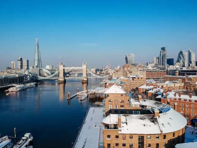 london in december