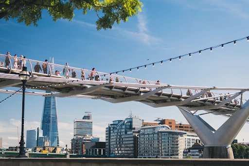 Millennium Bridge, London, England