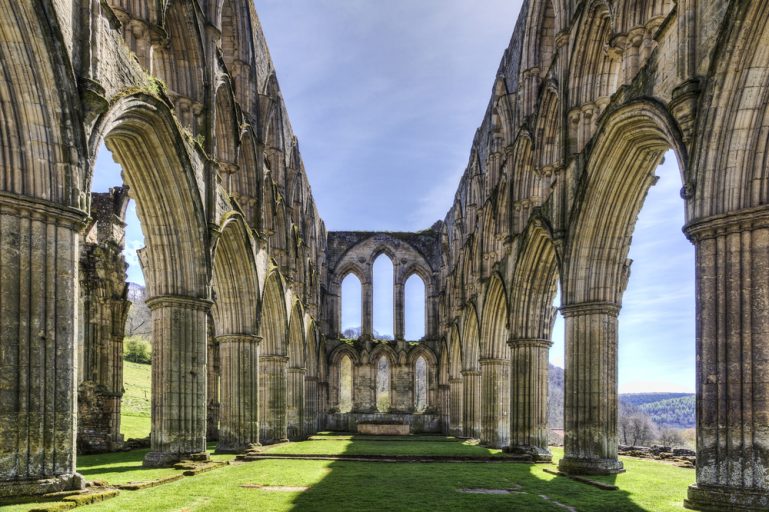 English Medieval Architecture | The Best Examples 9 Rievaulx Abbey