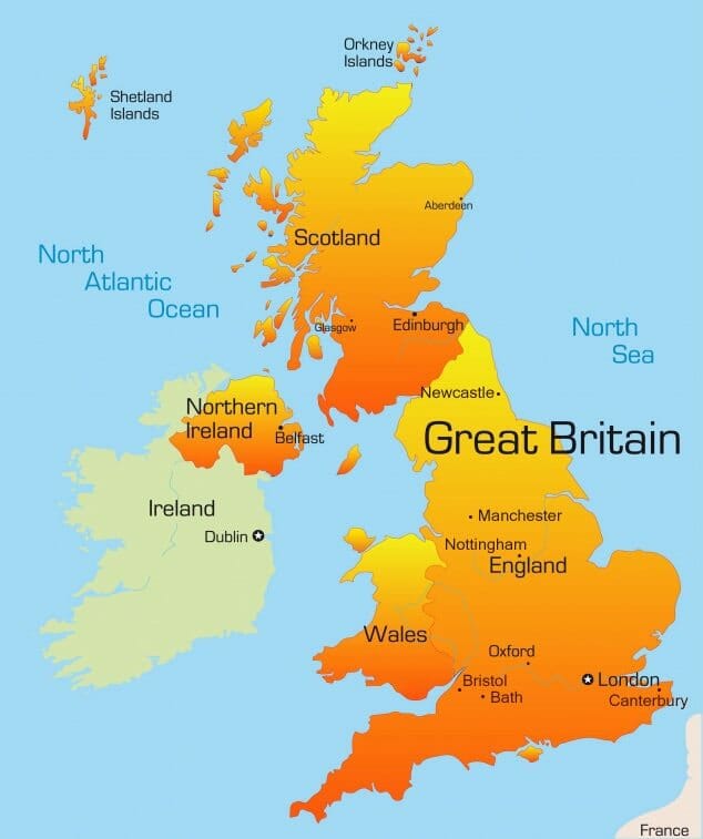 10 Fun Facts About England: Weird English Traditions 1 united_kingdom_map2